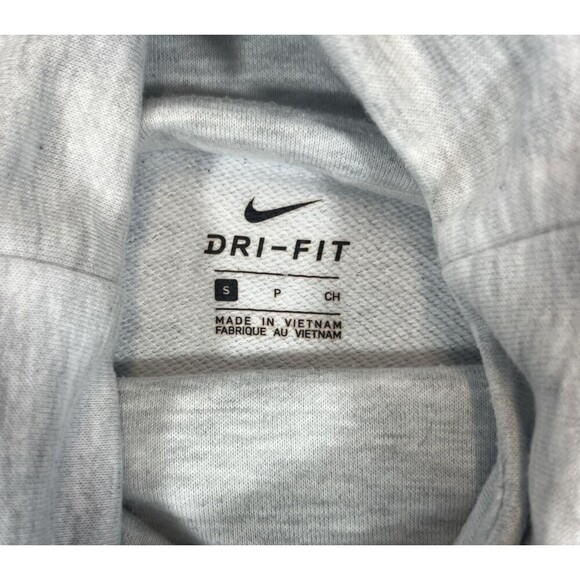 Nike Dri-Fit Womens Small Gray Athletic Lightweight Hoodie - Picture 3 of 6